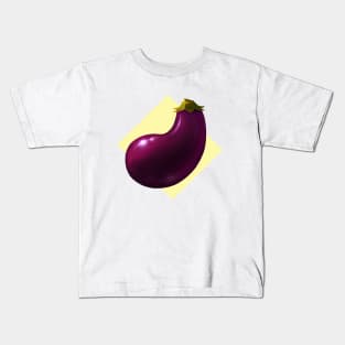 EGGPLANT Kids T-Shirt